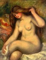 Large bather with crossed legs 1904